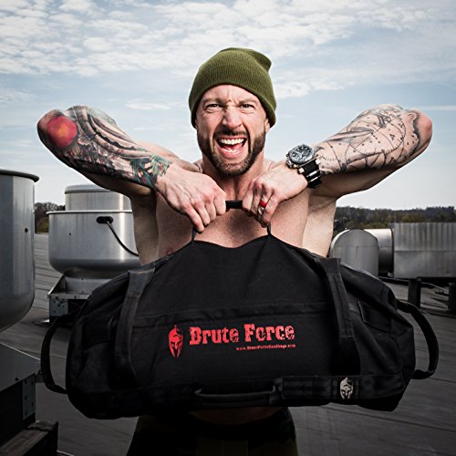 Brute Force Sandbags - Athlete Sandbag - Army Green - Athletic Elite XL Sandbag Training Workout Bag Heavy Duty Sandbag Physical Therapy Sandbag - Thumbnail 7