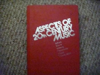 Hardcover Aspects of Twentieth-Century Music Book