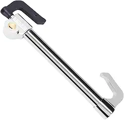 Trava Antifurto Carro, Trava de Volante, Trava Antifurto de Aço Volante, Aplicável a Caminhões, Carros, SUV e Caminhões de Carg para Freio Mão Câmbio e Volante Pedal Automóvel Carro Veículo Tranca