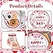 AIBIIN 194 Pcs Galentines Day Party Plates Set Happy Galentine's Day Tableware Set Hearts Galentines Gang Decoration for Women Girls Romantic Valentine's Day Party Supplies for 24 Guests