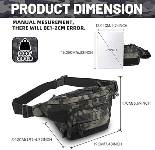 Yakmoo Marsupio Sportivo Impermeabile Molle