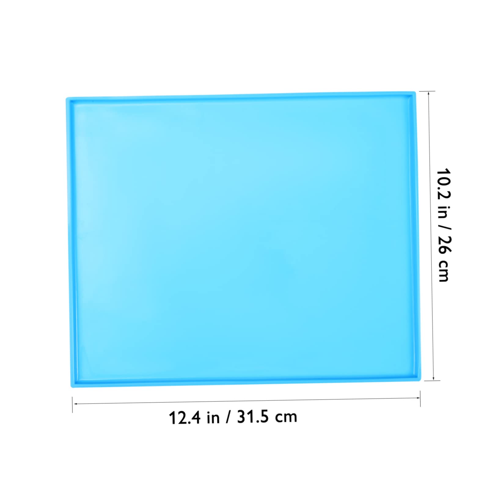 PRETYZOOM Silikon Backmatte mit Rand Antihaft und Wiederverwendbar Leicht zu Reinigen Inklusive Spatel für Backblech und Backofen