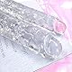30cm Realistischer Doppeldildo Flexibler Klarer Penis Langer für Lesbische, Anal G Punkt Stimulator Dildo, Sex Spielzeug für Frauen Männer Paare Extreme