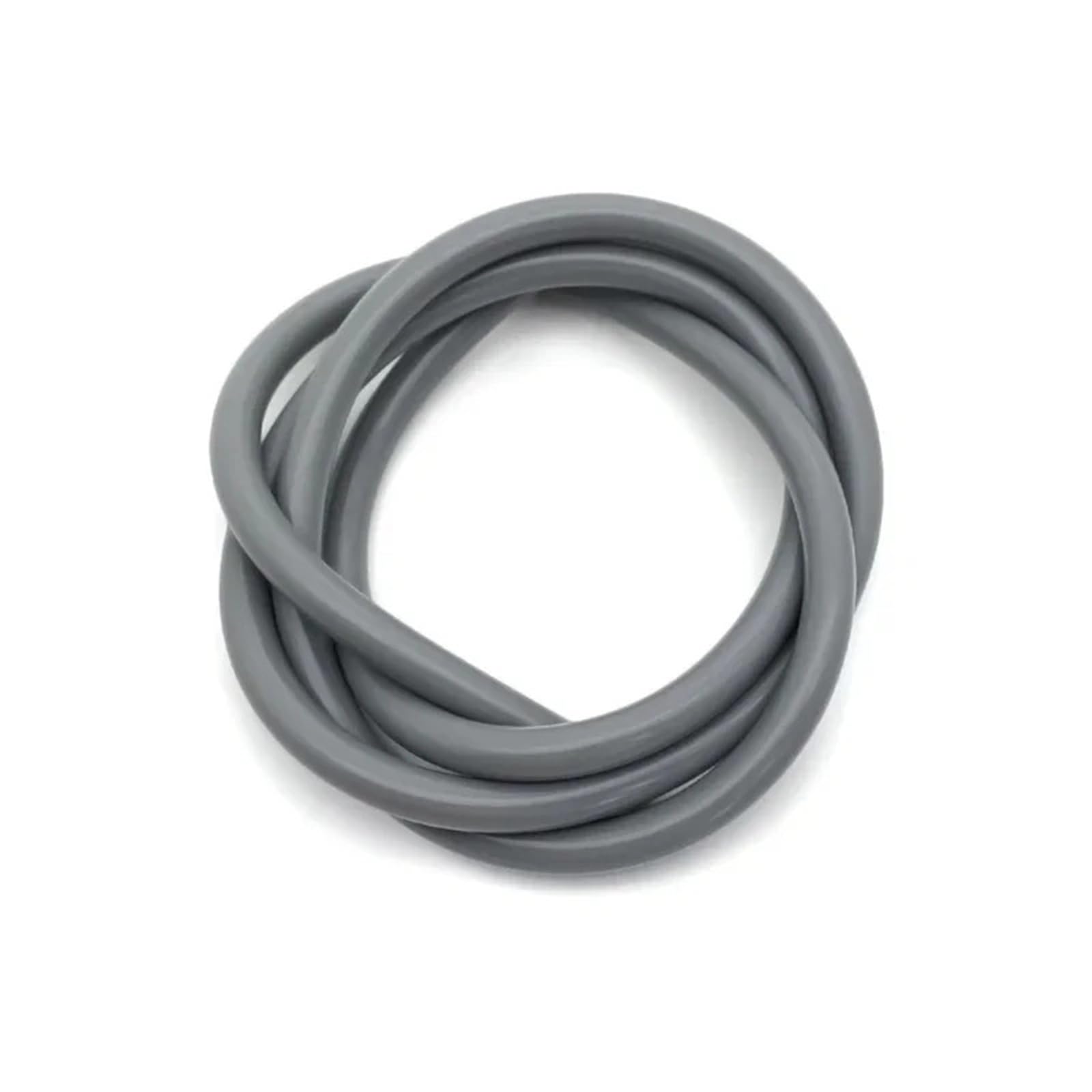 Silicone Tubing Hoses, Silicone Tube Multicolor Multiple Sizes Drink Tub Rubber Hose Water Pipe 3.0m(Grey,3.0m-OD5XID 3.0mM)