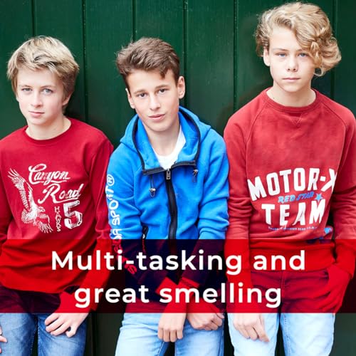 Spots & Stripes, Clean Team Shampoo & Body Wash for Boys Multi-Tasking Kids Body Wash Leaves Skin and Hair Clean - Image 2
