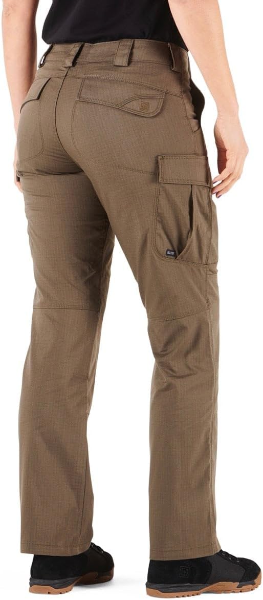 5.11 Tactical Women's Stryke Pants, Regular Fit, Gusseted, 12 Pockets, Style 64386, Tundra, Women's 14 Long