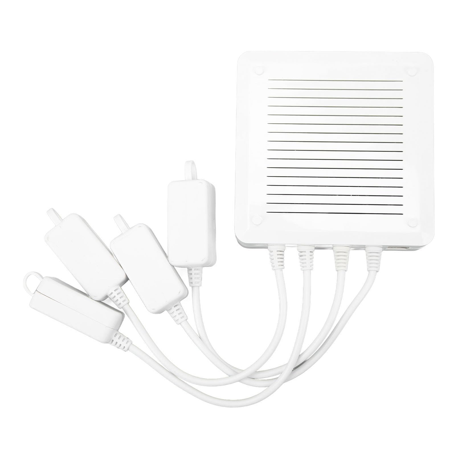 Mini 3 Pro Caricabatteria Multiplo, Caricabatterie Rapido a Ricarica Parallela, Caricabatterie per Droni Accessorio Hub di Ricarica UAV a 4 Vie con Porta USB per Mini 3 Pro RC Drone(#2)