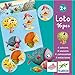 Djeco- Juegos de acción y reflejosJuegos educativosDJECOEducativos Loto 4 Estaciones, Multicolor (DJ08123)