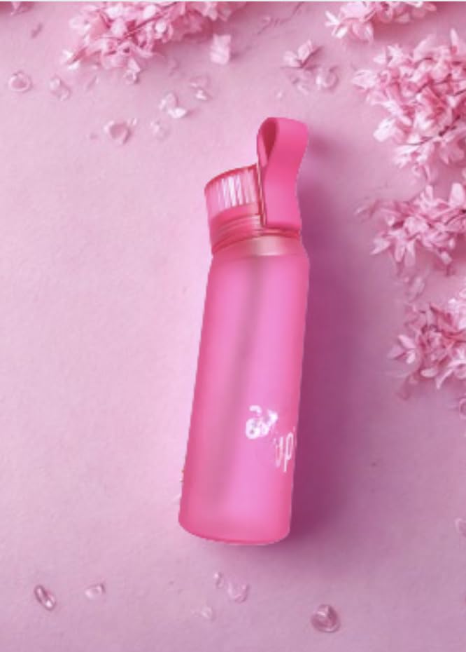 Bouteille d'eau rose Air Startkit gourde aromatisée sans sucre avec 3 dosettes