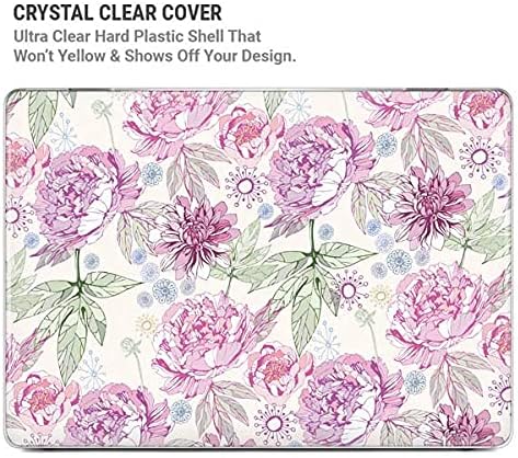 Skinit Case + Skin Compatible with MacBook Air 13in M1 (2021) Originally Designed Peony Design