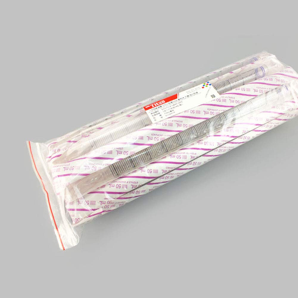 Einweg Transferpipette aus Kunststoff Steril Transfer Pipetten Mit Skala Flüssigkeiten Messpipette für Labor, 25 Stück 50mL, Lila
