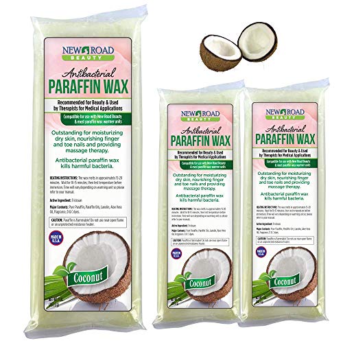 New road beauty white coconut paraffin wax - moisturize…