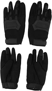 VICASKY 1 Par De Luvas Para Motocicleta Luvas Térmicas Luvas De Ginástica Para Homens Luvas De Motociclista Para Homens Luvas De Equitação Luvas Absorventes Luvas Masculinas Luvas