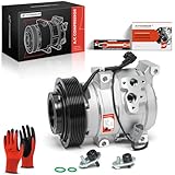 A-Premium A/C Compressor with Clutch Compatible with Toyota RAV4 2.0L 2.4L 2001-2005, Sport Utility