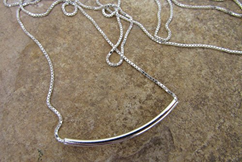 Amazon.com: Sterling Silver Curved Tube 