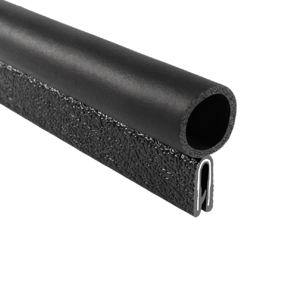 Trim-Lok Trim Seal EPDM Closed Cell Sponge Rubber Bulb Seal/PVC/Aluminum with Top Bulb 25 feet 6100B3X1/16C-25 1