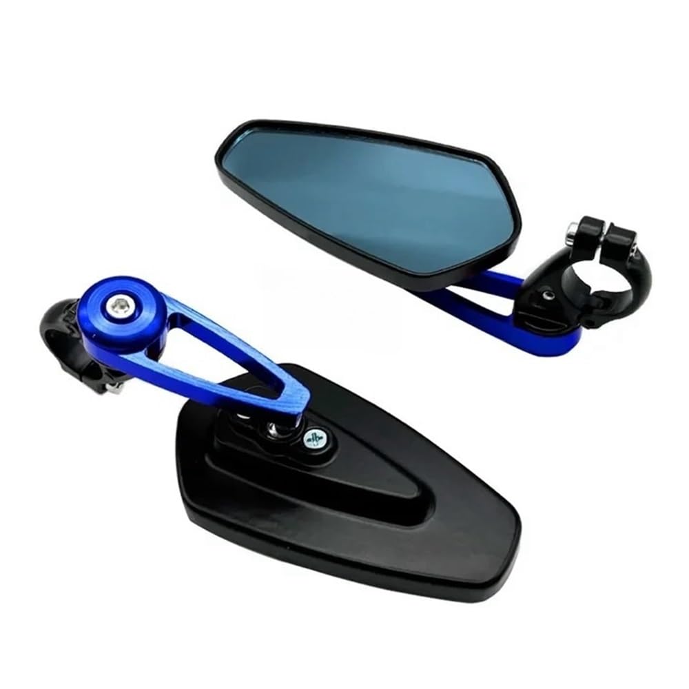 Espejos Retrovisores CNC Motocicleta De 7/8" Y 22 Mm, De Vidrio Transparente Universal Manillar De Manillar Scooter, Accesorios Espejos Retrovisores Retrovisor moto | []