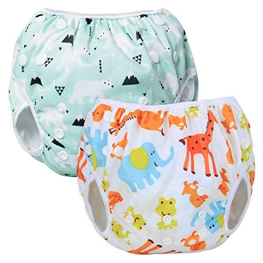 Playshoes Baby-Mädchen UV-Schutz Windelhose Erdbeeren Schwimmwindel, Mehrfarbig (original 900), 74 (Herstellergröße: 74/80) 7 Teamoy Schwimmwindel Baby Verstellbar, Schwimmhose Baby Jungen, Baby Badehose Wiederverwendbar, Badewindelhose Mädchen (Polar Bear + Animal)