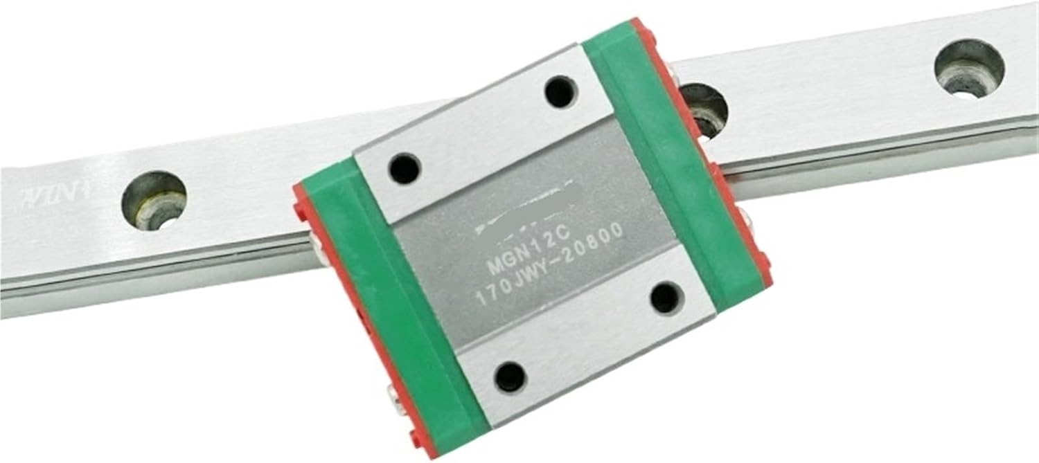 1Pcs MGN12 Linear Rail 150-550mm MGNR12 Guide +1Pcs MGN12C Block Carriage CNC 3D Printer(300mm)