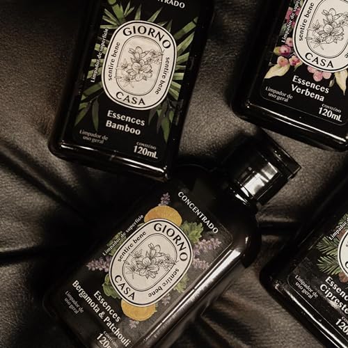 Giorno Casa Limpador Concentrado De Superfície Perfumador Bergamota E Patchouli 120 Ml Marrom