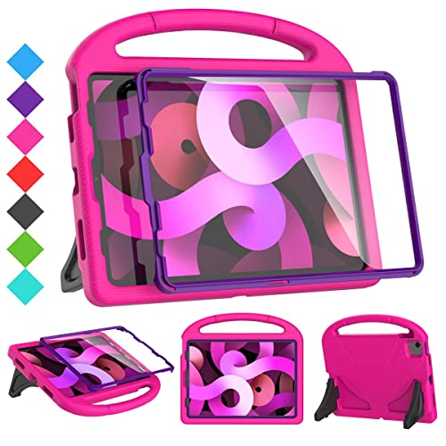 SUPLIK Kids Case for iPad Air 5th/4th Generation (10.9 inch,2022/2020), Built with Screen Protector, iPad Air 5 Kidproof Case with Handle Stand for Ap
