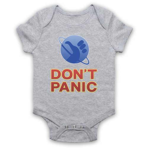 Guide to Galaxy Don't Panic barboteuse bébé pour un style geek unique