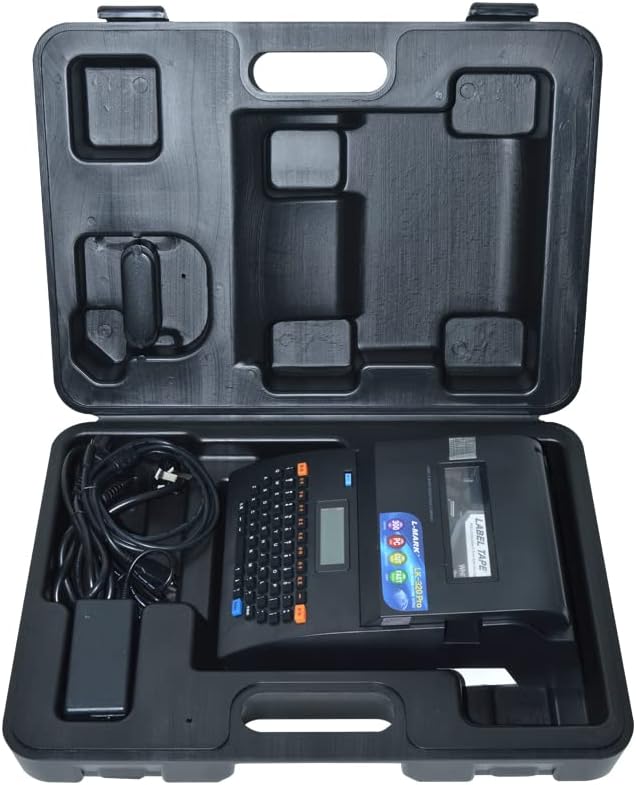 Cable ID Printer+Can Connect PC Electronic Lettering Machine PVC Tube Printer Wire Mark Machine Line Mark Printer
