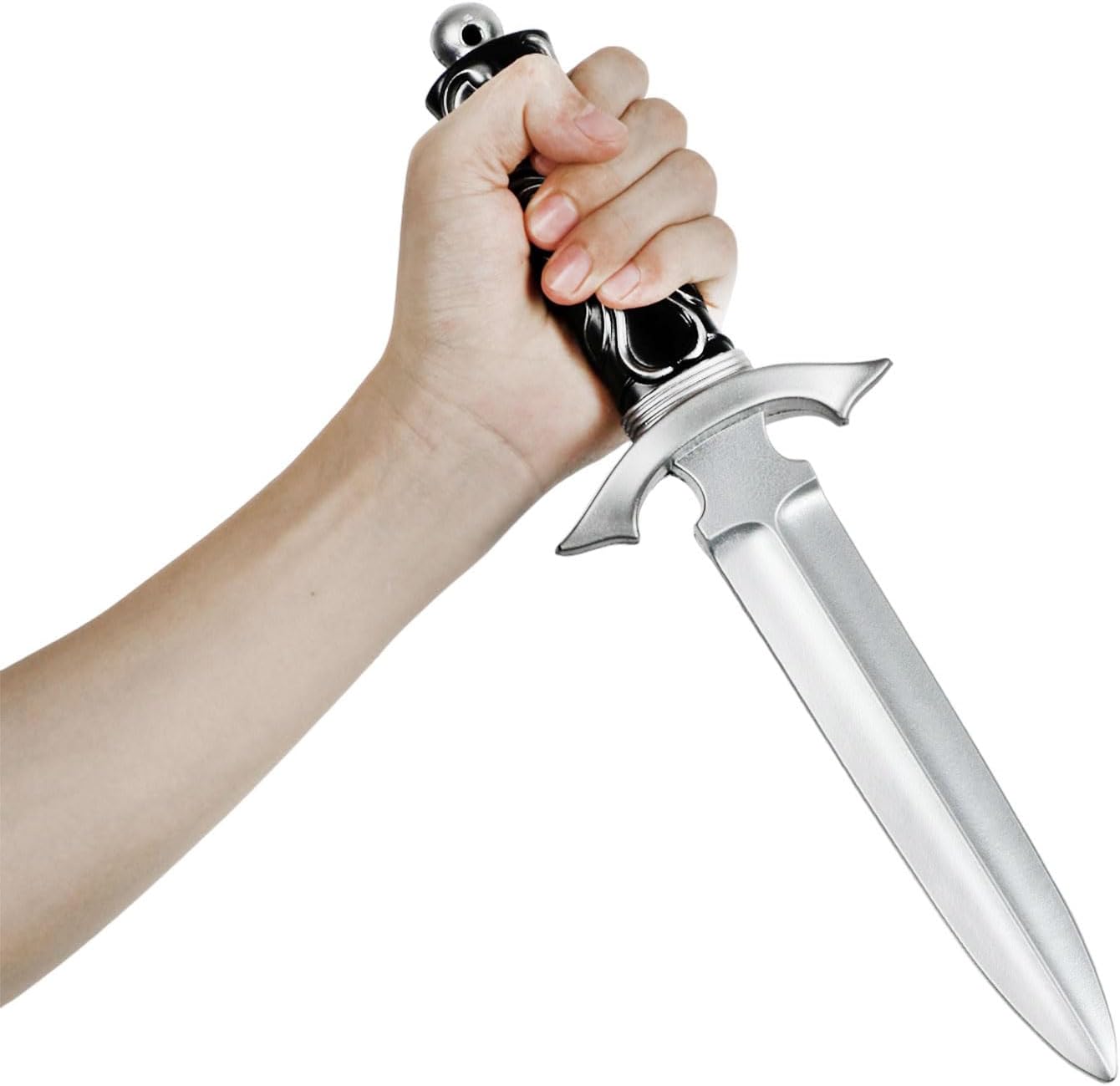 Pterosauria 2pcs PU Foam Fake Dagger Weapons, Cosplay Sword Props for Play Fighting Costume Accessory Party