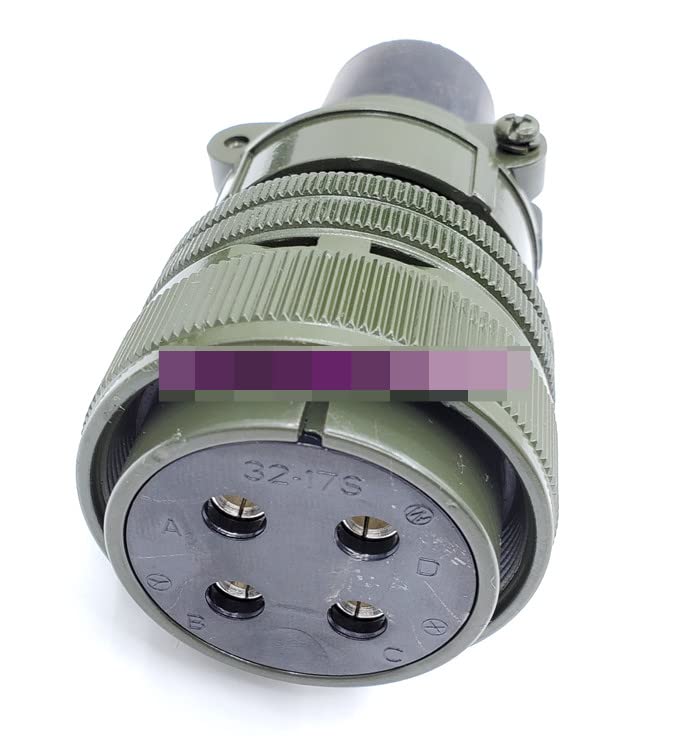 Enchufe ms3108b32-17 de alta resistencia para motores industriales de 5.5kW