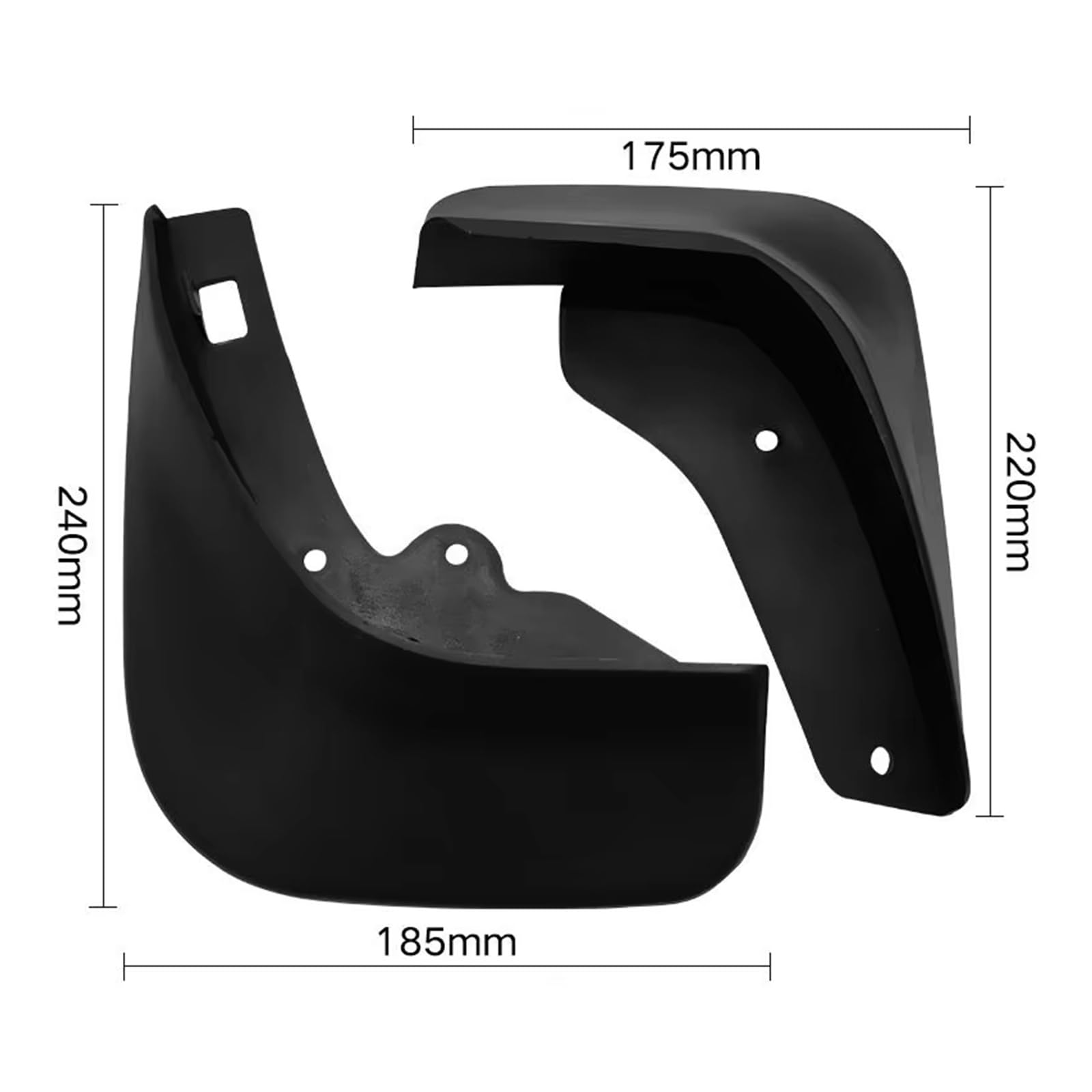 Per Ford Per Focus 2 Per Mk2 2005-2011 Parafanghi Paraspruzzi Parafango Auto Parafanghi Parafango Mud Flap Splash Guard
