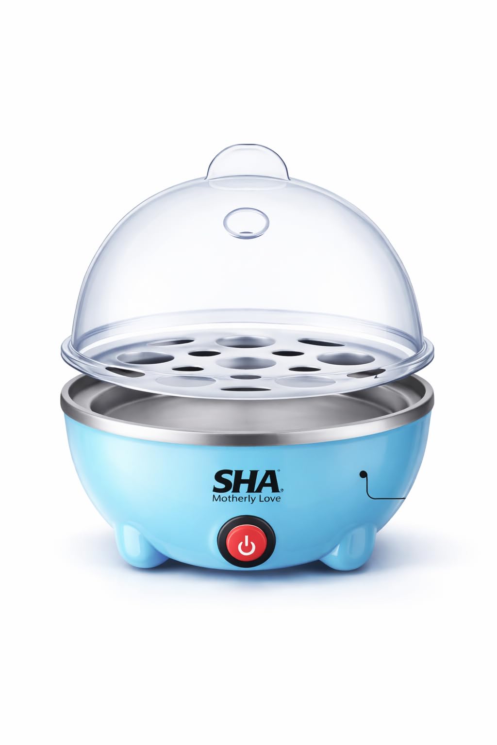 Electric Egg Boiler 350W Multi Color (Blue) – 7 Egg Capacity, Single Layer, Automatic Shut-Off, Fast Boiling Egg Cooker-image-27