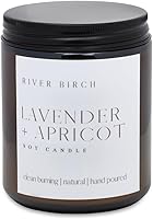 Vista 72 de River Birch Candles - Vela perfumada de almendra + miel, velas de soja de alta calidad, totalmente naturales, no tóxicas, 8.5 onzas, 40 horas