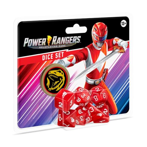 Power Rangers RPG Juego de Dados para tus noches de rol y juegos de mesa