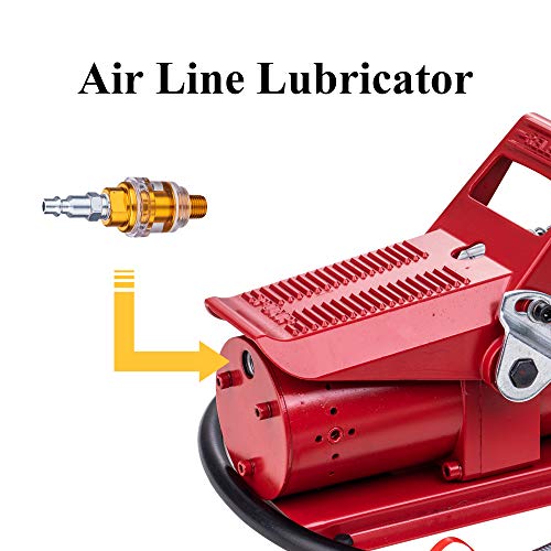 Jmcuhyd Air Hydraulic Pump 10,000 Psi 10 Ton Porta Power Hydraulic Air Foot Pump Control Lift With Air Line Lubricator Hose… #TOP3