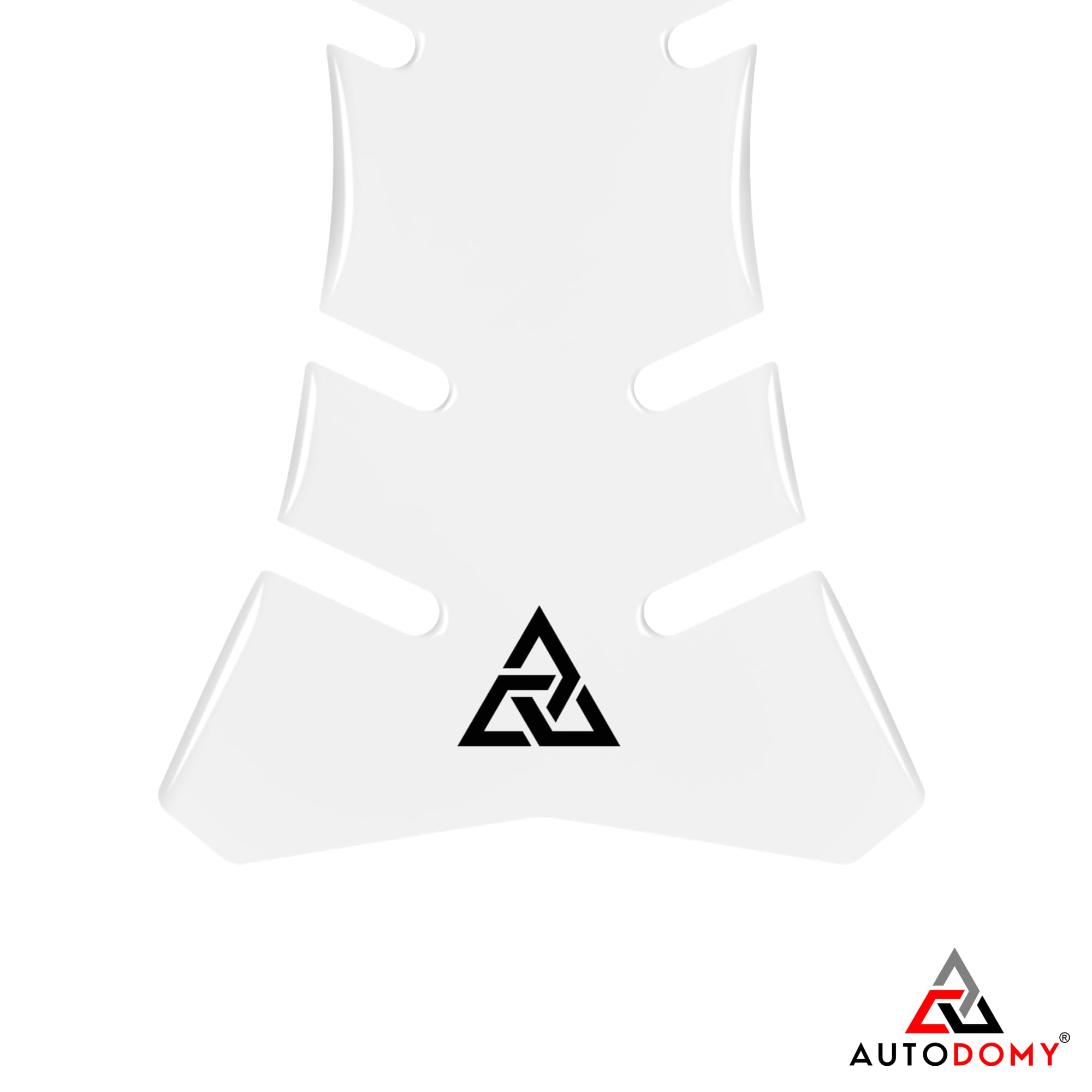 Autodomy Ochrona Zbiornika Paliwa Motocykla Węgiel Przezroczysty V2 20x14 cm | Ochrona Zbiornika Motocykla Odporna na Deszcz i Słońce | Naklejka Zbiornika Pasująca do Każdego Modelu