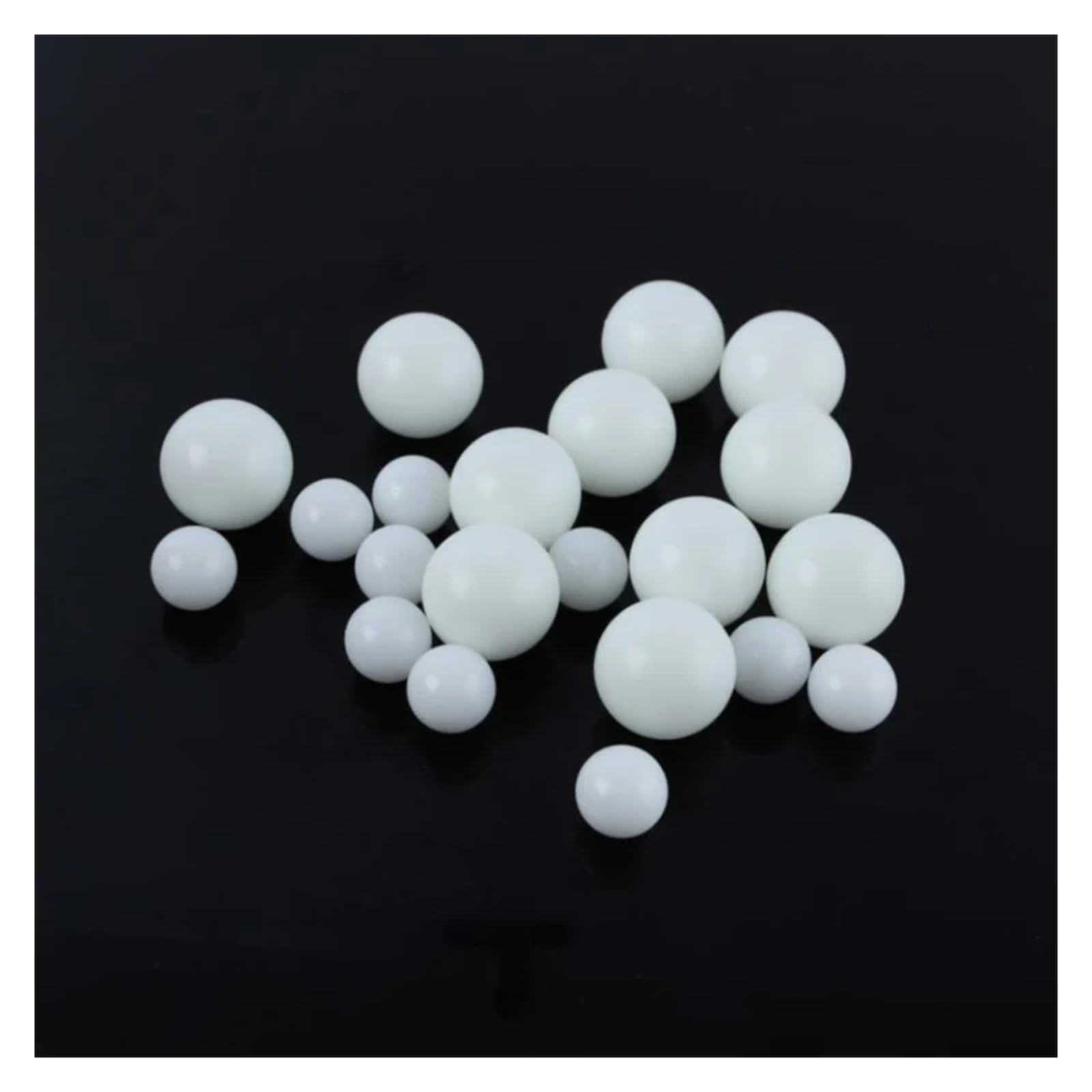 Billes de roulement de précision POM solides, tailles multiples 2mm-44.45mm(50Pcs,14mm)