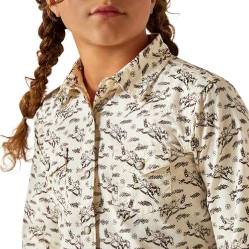Ariat Girl's Bucking Horse Rodeo Time Shirt4