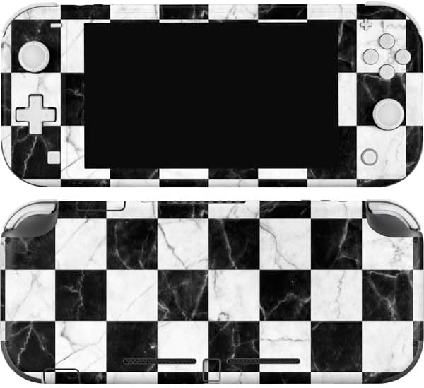 Skinit Decal Gaming Skin Compatible with Nintendo Switch Lite - Black Marble Design
