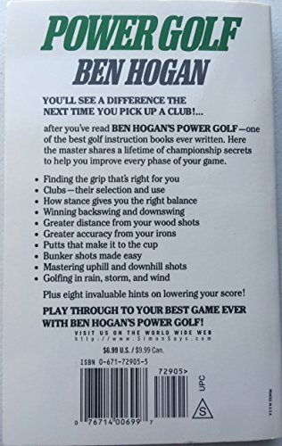 Ben Hogan's Power Golf B002BO1VTW Book Cover