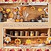 Catephe 36 Pack Unfinished Wooden Maple Leaf, Maple Leaf Wood Cutouts Crafts to Paint, Fall Halloween Thanksgiving Decoration with Hole Hemp Rope for Hanging Decoration #3