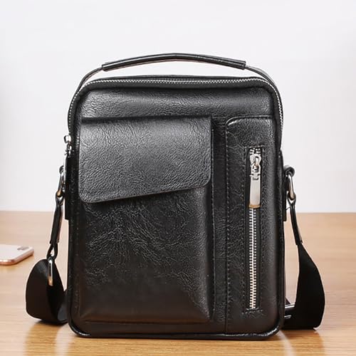 Bolso bandolera pequeño para llevar todo en tus viajes diarios y de negocios de forma segura. 7