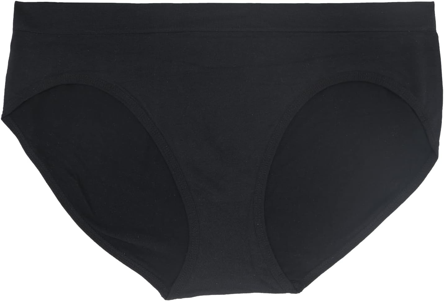 Womens Nylon Spandex Bikini Underwear Seamless No Show Panties Soft Briefs Stretch Hipster Underwear Plus size Pack 6 - Image 6