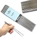 [QUEEN SENSE] Vacuum Stainless Steel hollow Chopsticks 20 Pairs / Korean Kitchen