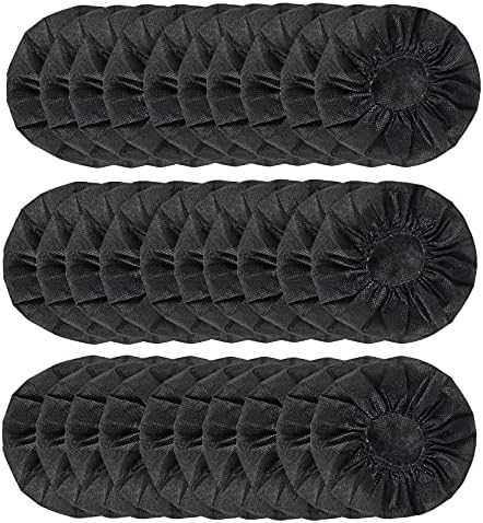 Yizhte 3 Paires Ecouteur Hygiene Couvre Ecouteurs HygiéNiques Coussinets D'oreille Coussinets Oreillettes De Protection Contre La Saleté Pour écouteurs 90-105 Mm (Noir