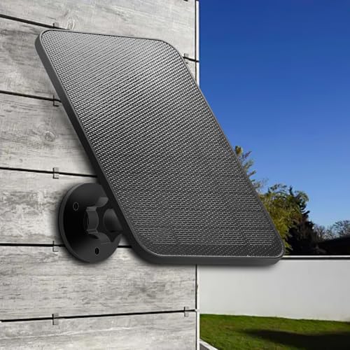 Solarpanel für Blink Kamera Outdoor, 4W Solarpanel kompatibel mit Blink Outdoor Kamera (3rd Gen), Blink XT2/XT Kamera & SimpliSafe Kamera (nicht enthalten), USB mit Gummistecker, IP65 Wasserdicht