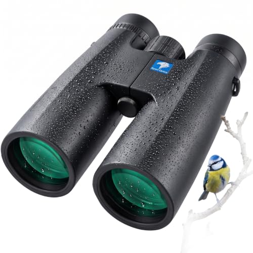 Binoculares 12x50 Night Vision Impermeables para Adultos miniatura 1