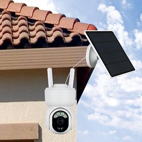 T24 1080P IP65 Waterproof Solar Smart PTZ Camera, Support Full-color Night Vision & Two-way Voice Intercom & AI Humanoid Detection Alarm, 4G US Version