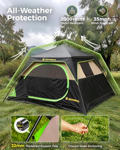 Instant Pop Up Camping Tent 8-Person