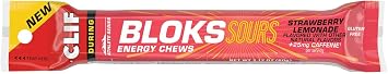 Clif Shot Bloks Sour Strawberry Lemonade - Organic Energy Chews with Caffei | sports-nutrition-endurance-and-energy-chews