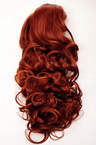 WIG ME UP - N310-131 Hairpiece ponytail extension very long massive volume voluminous curly amazing curls kinks red brown auburn 23inch - Image 3